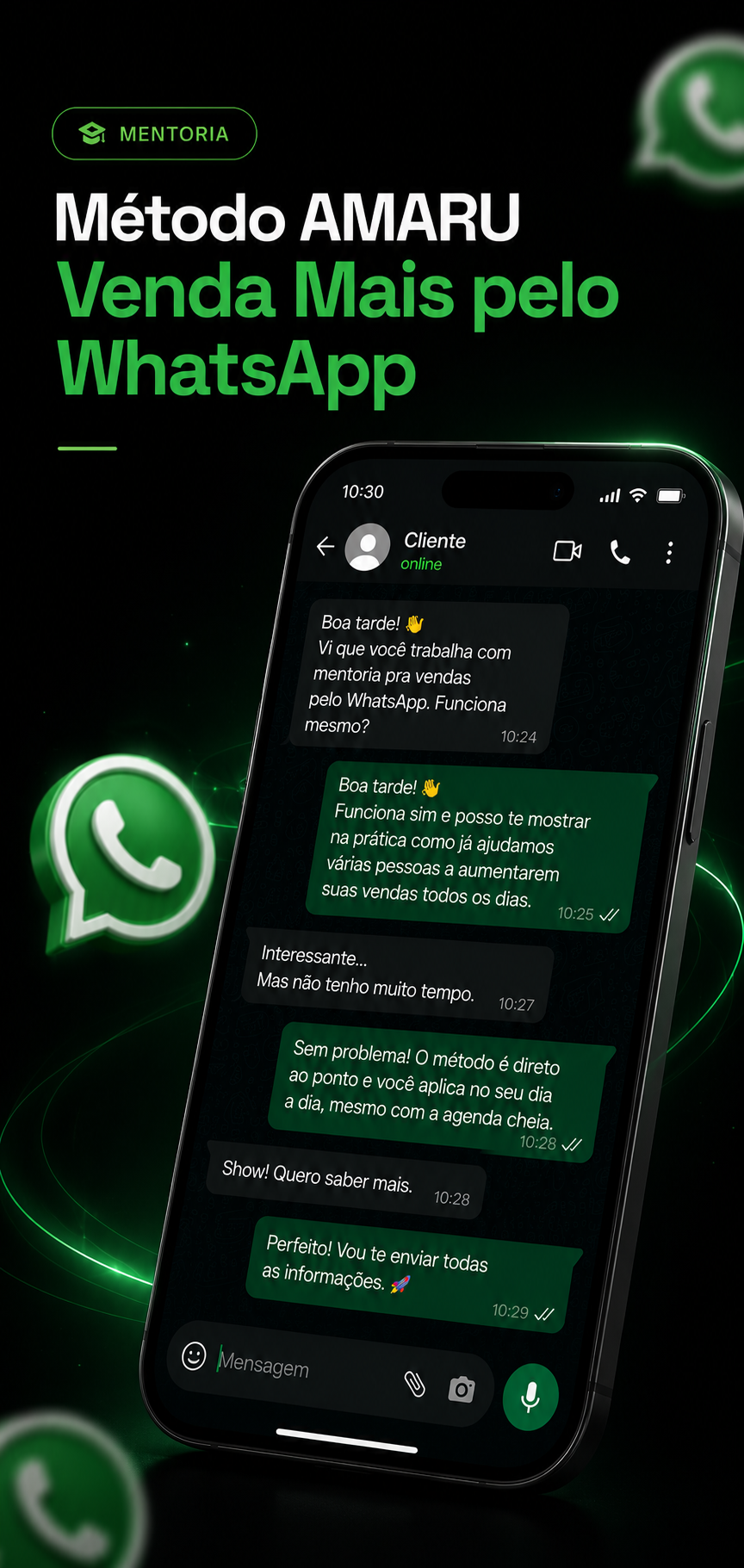 Método AMARU — Venda Mais pelo WhatsApp