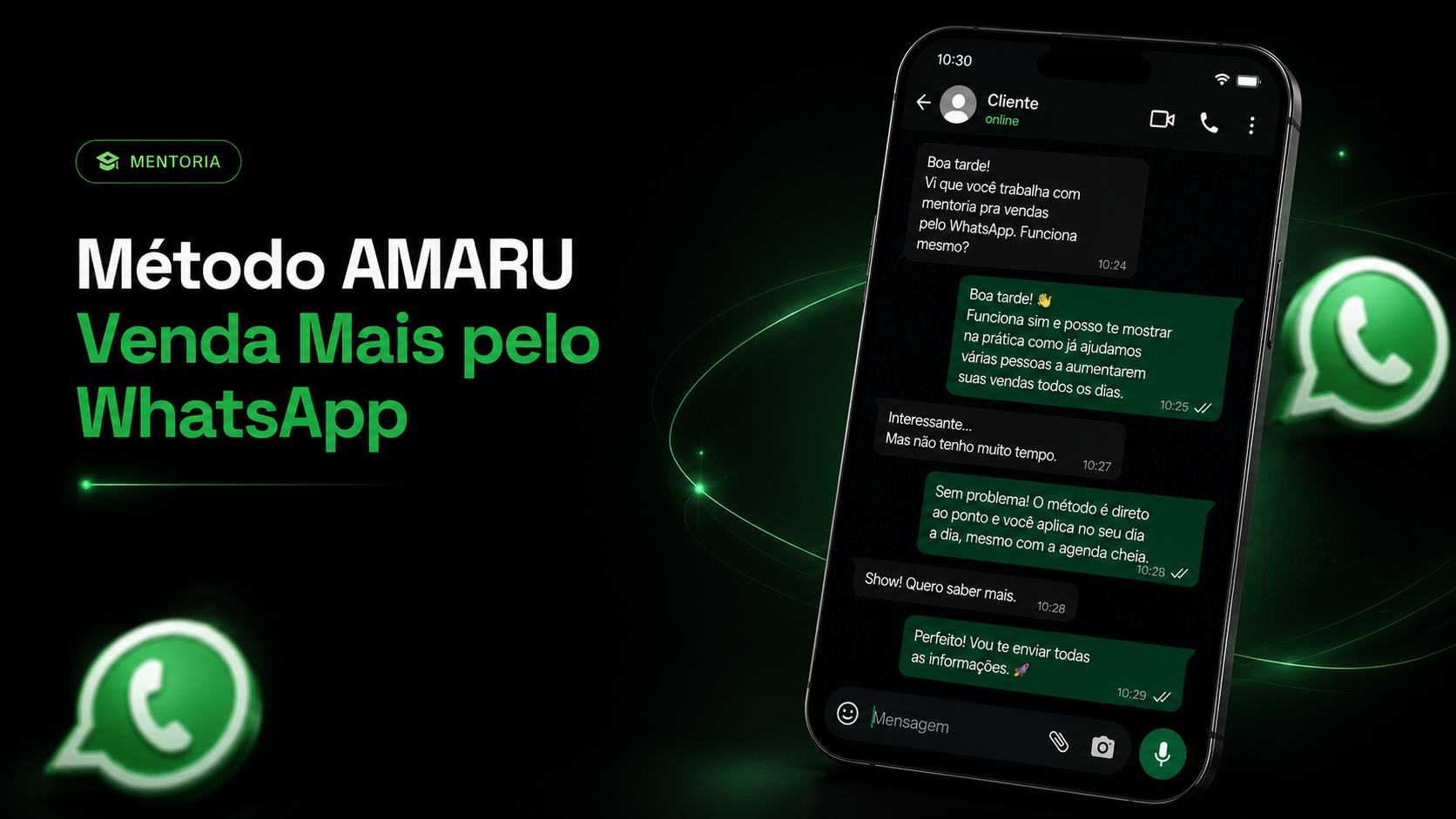 Método AMARU — Venda Mais pelo WhatsApp